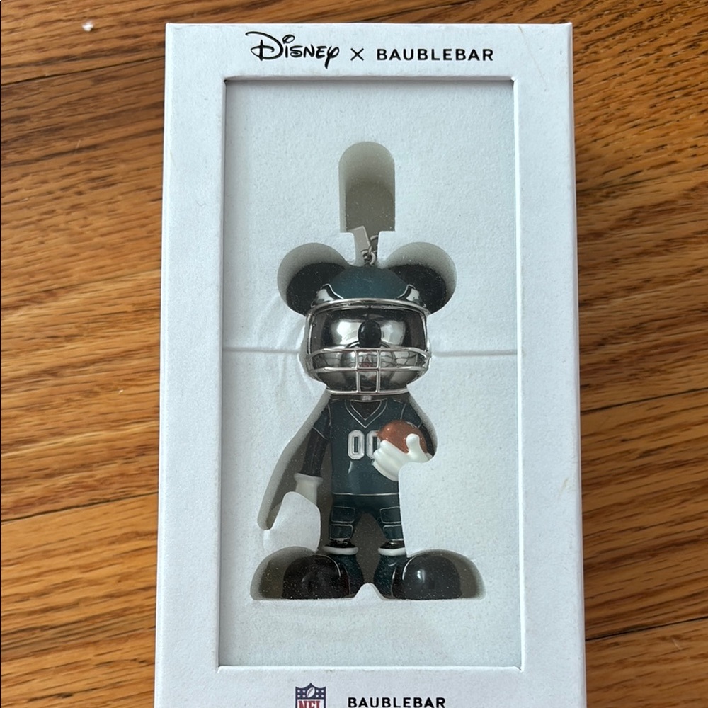 Disney x BaubleBar Football Mickey Keychain